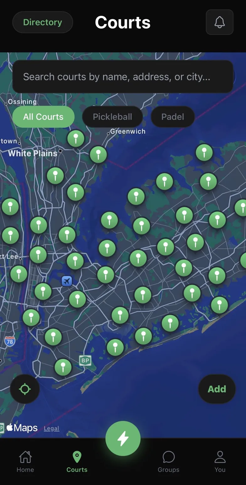SetPoint courts map